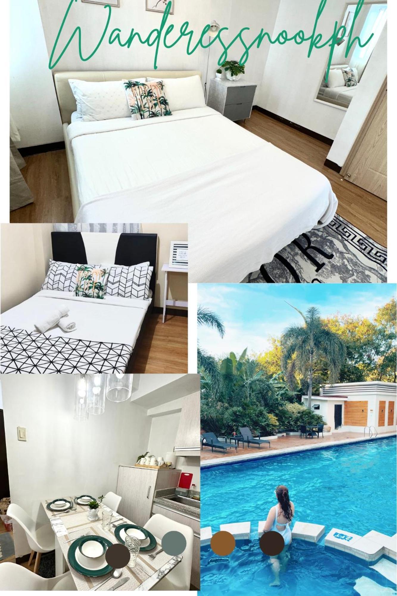 Lancris Residences 2 Bedroom Entire Apartment Near Airport With Pool Paranaque City Esterno foto
